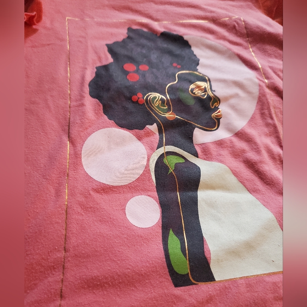 Kids Pink Graphic T-Shirt Xs4/5 - Picture 3 of 4